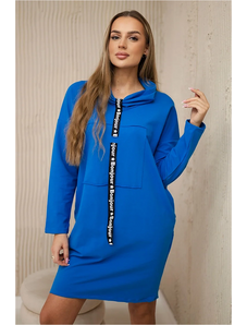 Šaty 0153 s ozdobným lemom