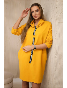 Šaty 0153 s ozdobným lemom