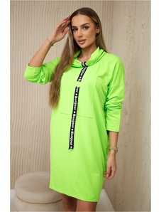 Šaty 0153 s ozdobným lemom