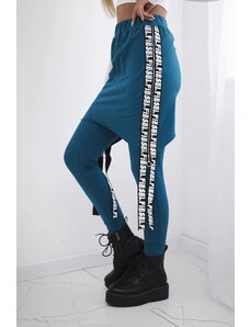 Kesi Pants/suit with navy selfie inscription