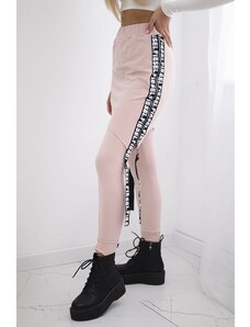 Kesi Pants/suit with selfie lettering dark powder pink