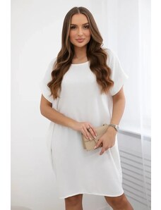 Kesi Włoski Dress with ecru pockets