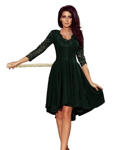 Numoco lace neckline dress