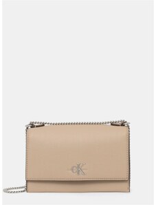 Kabelka Calvin Klein Jeans béžová farba, K60K612233