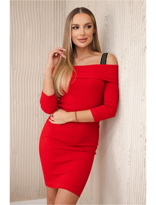 Šaty 9241 so širokými ramienkami