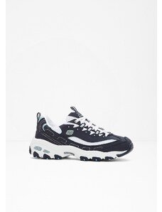 bonprix Kožené tenisky Skechers, farba modrá