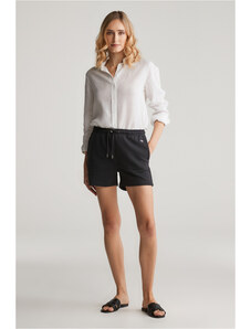 TEPLÁKOVÉ ŠORTKY GANT REG SHIELD SHORTS BLACK