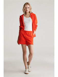 TEPLÁKOVÉ ŠORTKY GANT REG SHIELD SHORTS ORANGE RED