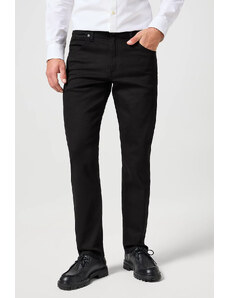 Pánske rifle Wrangler Greensboro Black Medium Stretch 112357393