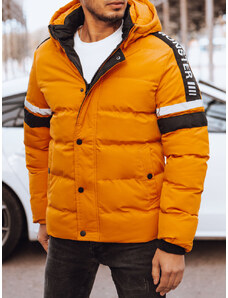 BASIC Žltá prešívaná zimná bunda TX4567