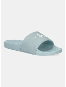 Šľapky Calvin Klein Jeans SLIDE MONOGRAM WMNS dámske, YW0YW01835