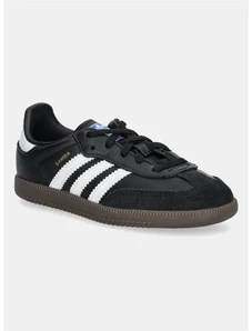 Detské tenisky adidas Originals SAMBA OG čierna farba, IE3680
