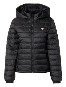 GUESS JEANS Prechodná bunda čierna