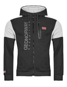 Fucking Awesome Cat Mask Hoodie Heather Grey - GLAMI.sk