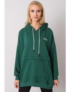 MladaModa Mikina Edna s kapucňou zelená