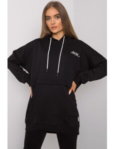 MladaModa Mikina Edna s kapucňou čierna