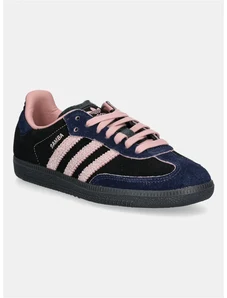 Tenisky adidas Originals Samba OG W dámske, čierna farba, JI2679
