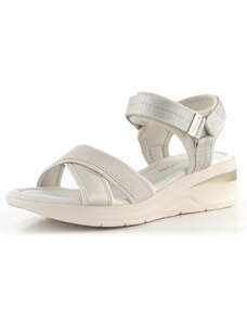 Tamaris sandály na klínku Ivory 1-28262-44