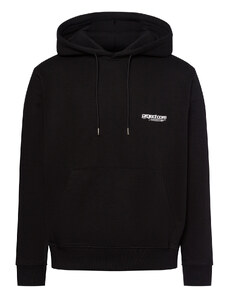 JACK & JONES Mikina 'JCOUnion' čierna / biela