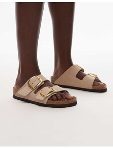 Birkenstock Arizona big buckle sandals in sandcastle-Neutral
