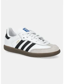 Kožené tenisky adidas Originals SAMBA OG biela farba, IE3679