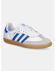 Tenisky adidas Originals Samba OG J biela farba, JP5482