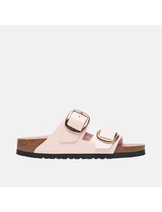 Birkenstock Ružové Regular Šľapky Arizona Big Buckle Natural Leather Patent