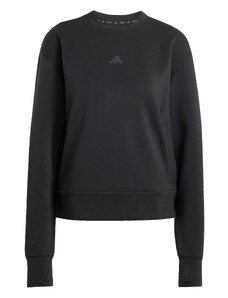 ADIDAS PERFORMANCE Športová mikina 'Designed For Training' tmavosivá / čierna