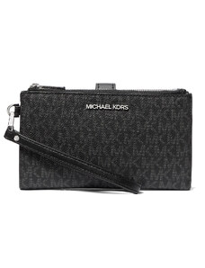 michael michael kors signature jet set item large flat multi function phone case