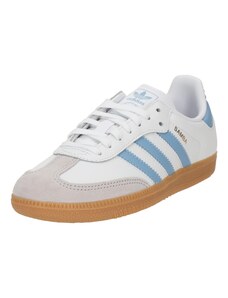 ADIDAS ORIGINALS Tenisky 'SAMBA' svetlomodrá / svetlosivá / biela
