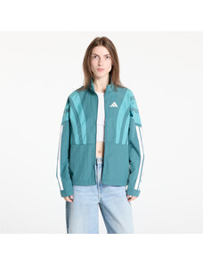 adidas Performance Bunda adidas Adizero Archive Running Jacket Preloved Teal/ White M