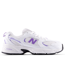 Detské topánky New Balance GR530CI – biele