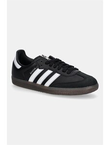 Kožené tenisky adidas Originals Samba OG čierna farba, JQ8835