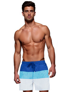 Pánske plavky modro-biele Dstreet SX2517