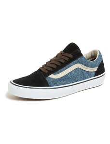 VANS Nízke tenisky 'Old Skool' modrá denim / čierna / biela