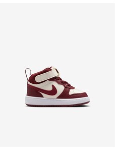 Nike Court Borough Mid 2 SOFT PEARL/DARK TEAM RED 013