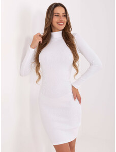 RUE PARIS Dámske biele šaty RV-SK-R5133.07P-white