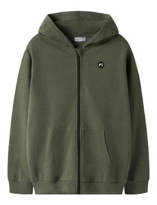 NAME IT Tepláková bunda 'NKMVimo' tmavozelená