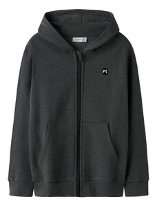 NAME IT Tepláková bunda 'NKMVIMO' antracitová