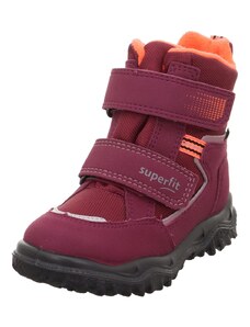 SUPERFIT Snehule 'HUSKY' striebornosivá / koralová / burgundská