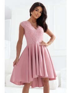 Women's dress with lace neckline Numoco