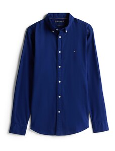 TOMMY HILFIGER Košeľa tmavomodrá / červená / biela