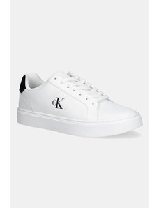 Kožené tenisky Calvin Klein CLASSIC CUPSOLE LACEUP LTH