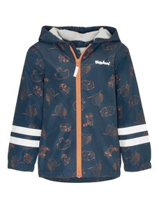 PLAYSHOES Funkčná bunda námornícka modrá / sivá / mandarínková