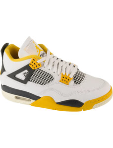 NIKE Bielo-žlté pánske tenisky Air Jordan 4 Retro AQ9129-101