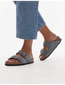 Birkenstocks Arizona sandal in grey suede
