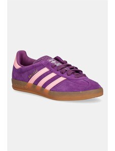 Detské semišové tenisky adidas Originals GAZELLE INDOOR