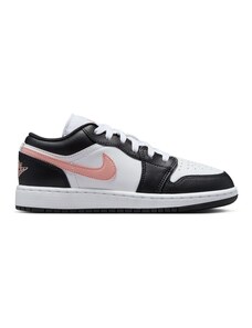 Air Jordan 1 Low "Rust Pink" (GS) - Detské - Tenisky Jordan - Biele - 553560-165