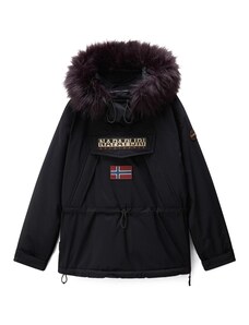 NAPAPIJRI Prechodná bunda 'Skidoo 2.0' béžová / čokoládová / oranžová / čierna