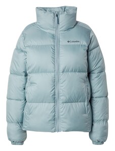 COLUMBIA Outdoorová bunda 'Puffect II' pastelovo modrá / šedobiela